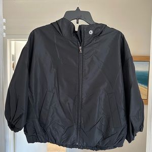 Hooded Prada Waterproof Jacket black sz 38